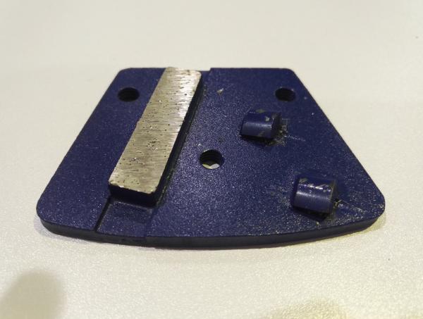 Disco de moedura do diamante de PDC com os dentes um para o concreto e o assoalho de Terrezzo