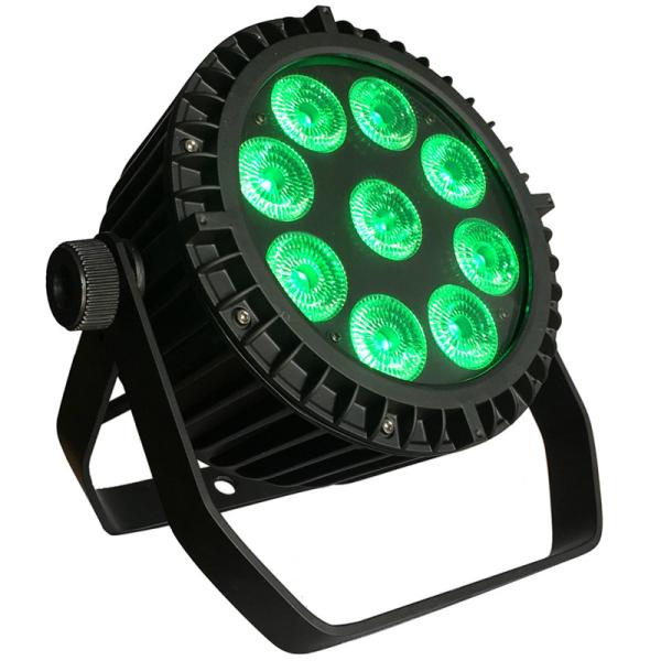 9*12W RGBW 4in1 Flat Par LED Lights Wedding Event Light 60000 Hours