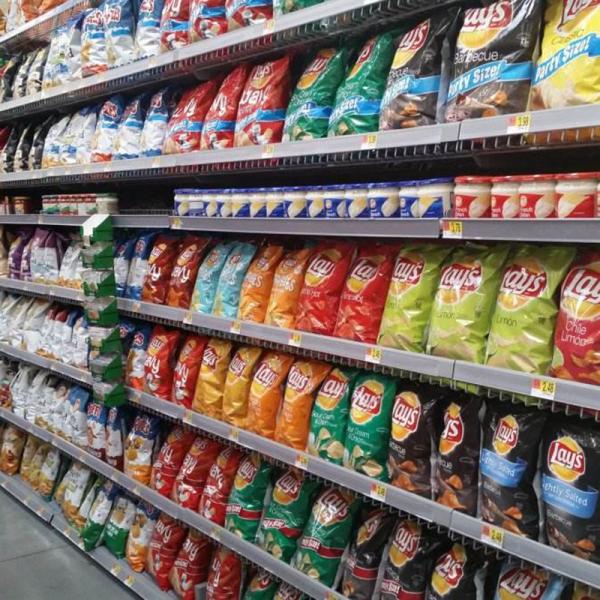 Manufacturer Display Rack 5 Layers Metal Supermarket Equipment Gondola