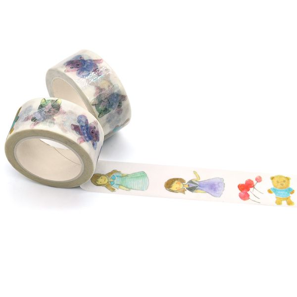 Personalized Japanese Japan Pretty Kawaii Quality Masking Washi Tape Decoration Wholesale