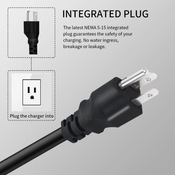CCS Type 1 And Type 2 Ev Chargers 16a 32A AC 80-265V Level 1 2 1/2 SAE J1722 IEC 62196