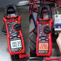 Probador de la abrazadera de HT206B 600A Digitaces, metro de la abrazadera 600V con capacitancia