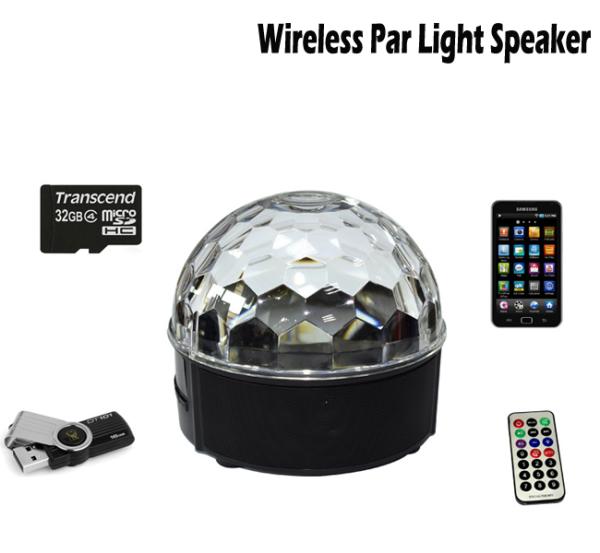 6 LED Disco Dj Stage Lighting LED RGB Crystal Magic Ball Effect Light DMX Light KTV Party