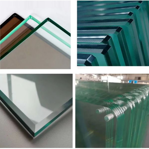 Transparency Fire Resistant Tempered Laminated Glass With Impact Resistance