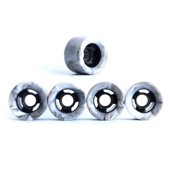 53mm Skateboard Polyurethane Wheels 78A PU For Cruisers And Longboards