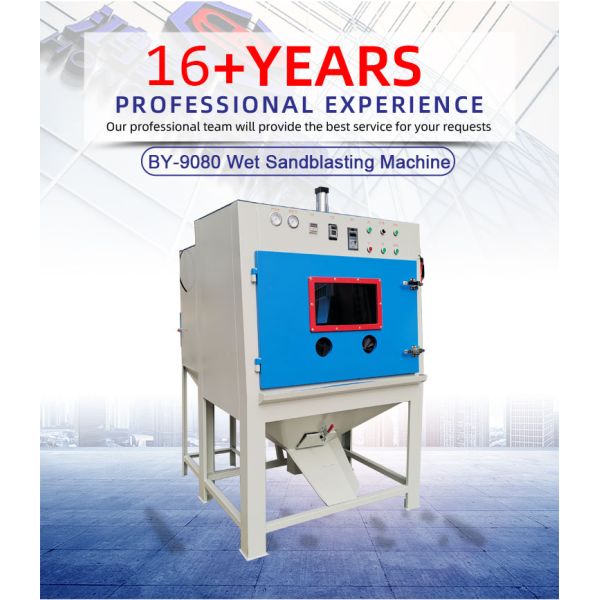 Automatic Rolling Basket Sandblasting Machine For Bakelite Skeleton Deburring