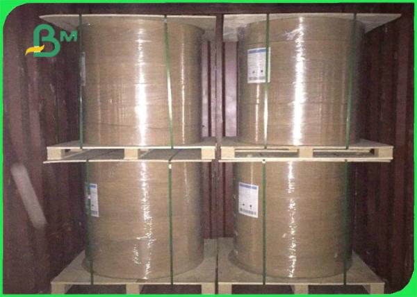 Coated Paper Board White Surface Brown Back 140gsm 170gsm For Packing Boxes