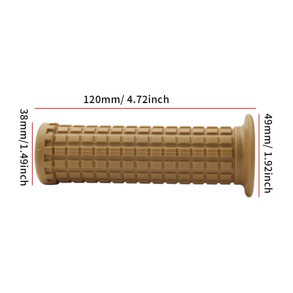 Custom Soft Mountain Dirt Bicycle Dirtbike Bike Motorcycle Silicone Rubber Handlebar Handle bar End Plug Grips Cover