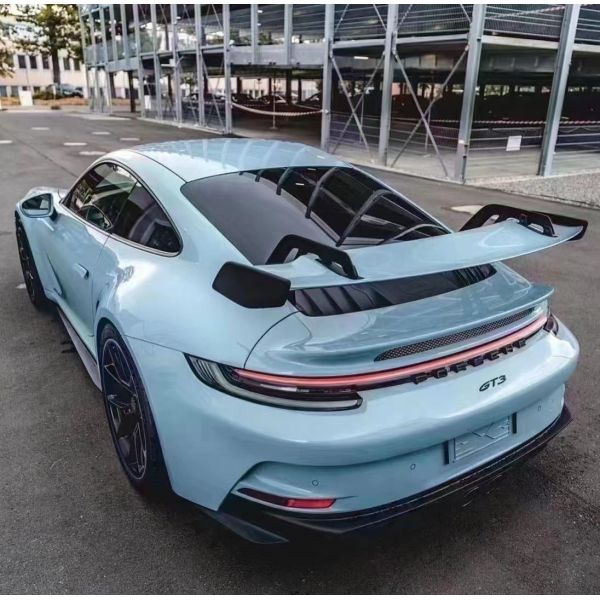 Carbon Fiber Spoiler for Porsche 911 992 Carbon Fiber Material 911 992 Upgraded GT3 Style Rear Spoiler