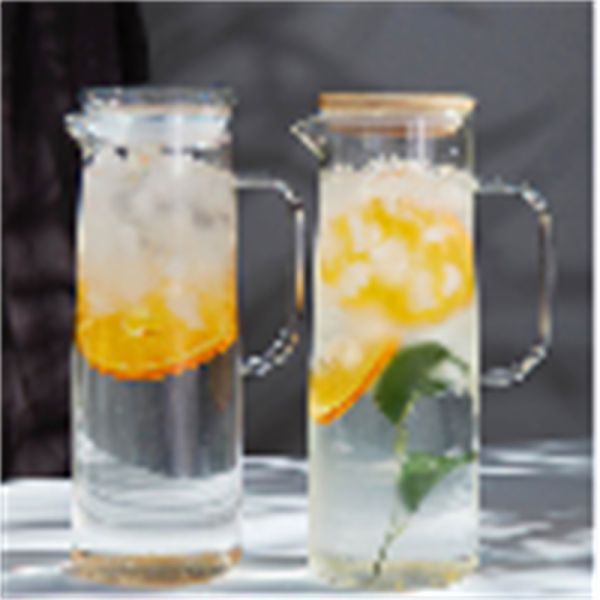 Household Juice Zapper with Thickened High Borosilicate Glass and Stainless Steel Lid