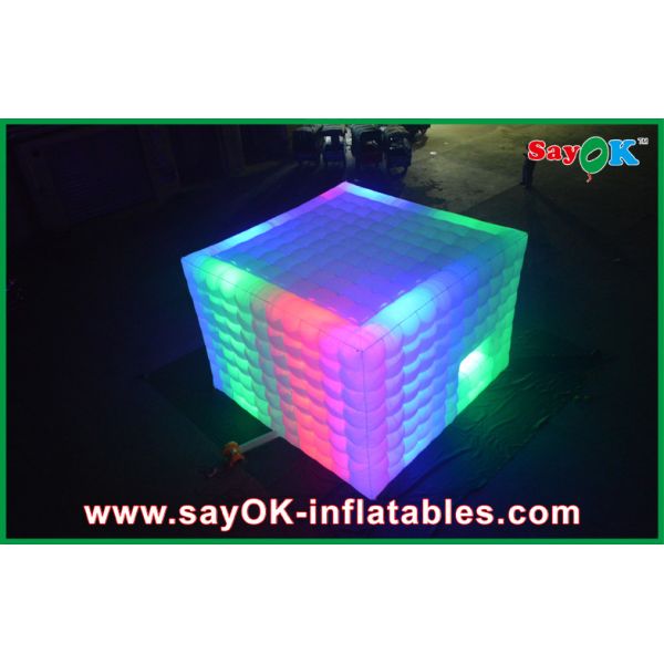 Радуга раздувной ткани нейлона шатра 210D дома гигантская привела раздувной шатер с окном/дверью