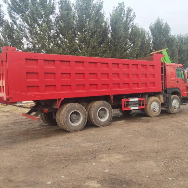                  Used Dump Truck HOWO 375 8*4 Rhd, Used Right Hand Drive HOWO 371 12 Wheels Secondhand Sinotruk China Brand             