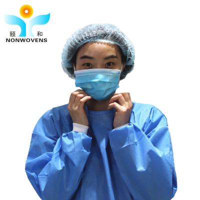 Blue Disposables Surgical Scrub Suit Medical Scrubs Hospital Uniform
