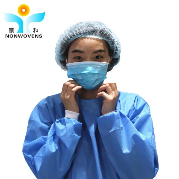 Blue Disposables Surgical Scrub Suit Medical Scrubs Hospital Uniform