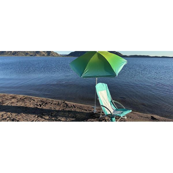 Camping Folding Chair With Umbrella, Recliner Chairs, Beach Chair Adults Camping Chair High Back with Umbrella
