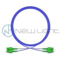 Cable acorazado del remiendo de la fibra óptica del SC APC 1310nm del metal de cerámica de la virola