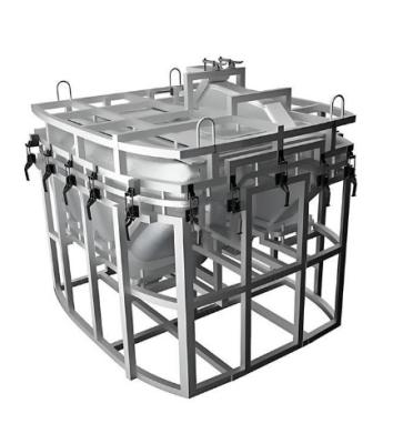 Precision Aluminum Rotational Moulds With Excellent Corrosion Resistance Rotomolding mould