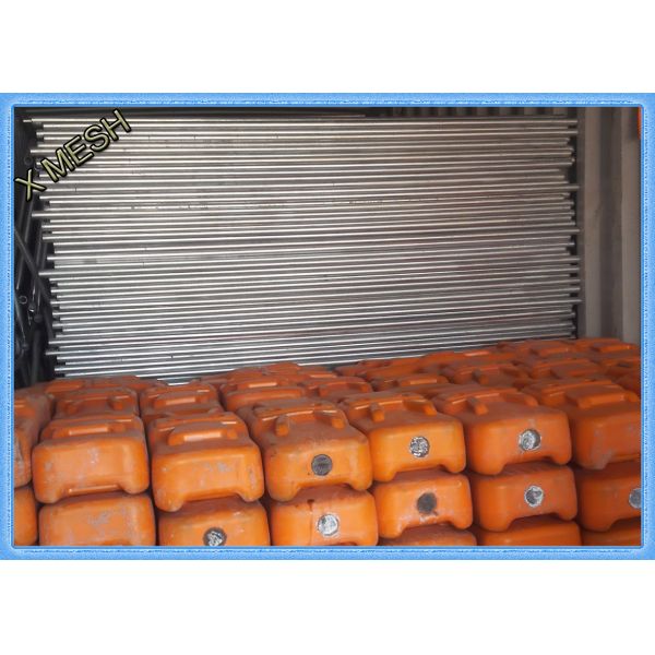 Welded Galvanized Temporary Mesh Fencing , Portable Outdoor Fence 2.4 X 2.1 Metres