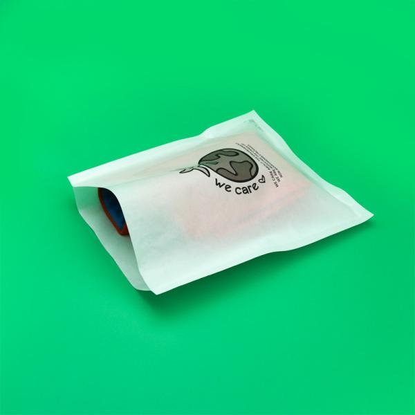 Sacos de vidro de fundo plano Sacos de papel de cera de vidro A4