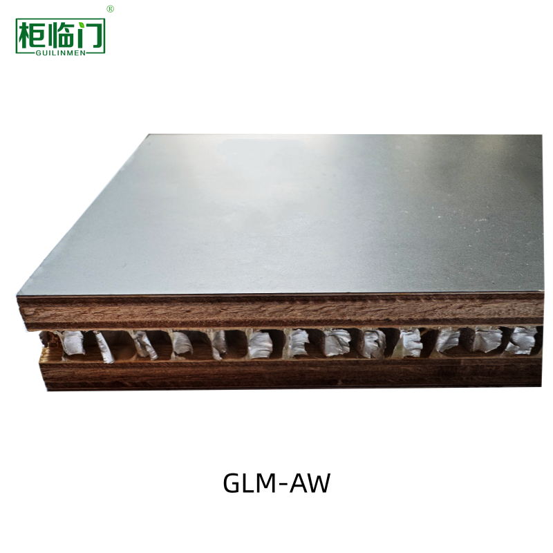 High Strength Aluminum Wood Honeycomb Panel Lightweight Long Service Span