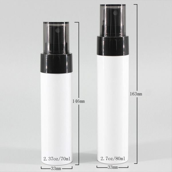 Бутылка брызг белого ЛЮБИМЦА цилиндра 12g 70ml пластиковая