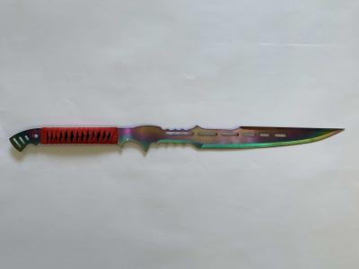 28in Skinning Stainless Steel Hunting Knife HRC 52 Military Mirage Machete