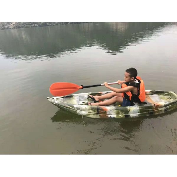 Standard Features 1 Person Sit On Top Kayak for Water Sport Fishing Includes Paddle
