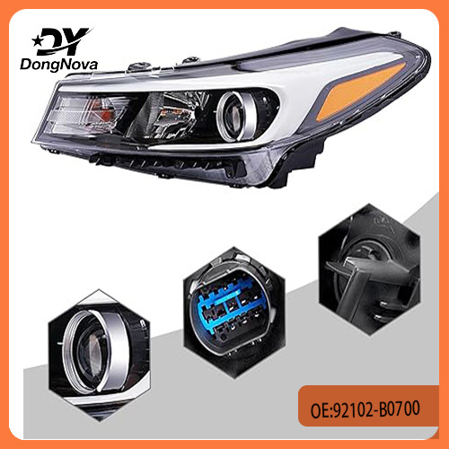 92101-B0700 92102-B0700 Phare de voiture, lampe de phare automatique pour Kia FORTE 2017-2018
