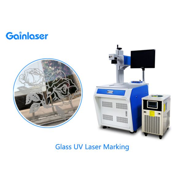 Borosilicate 355nm Glass Laser Marking Machine For Pattern