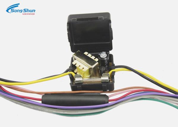 Industrial Stereo Wiring Harness , Adaptor Cable Connector Lead Loom Plug Wire Harness