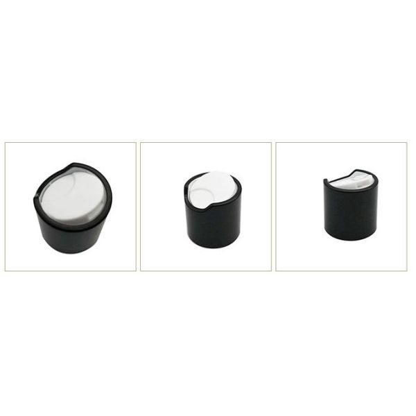 Screw Neck Disc Top Cap Aluminium Shampoo Dispenser Disc Cap 20/410