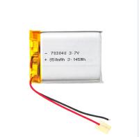 TW703040 Rechargeable 3,7v 850mah batterie au lithium polymère KC CB Lipo batterie MSDS UN38.3