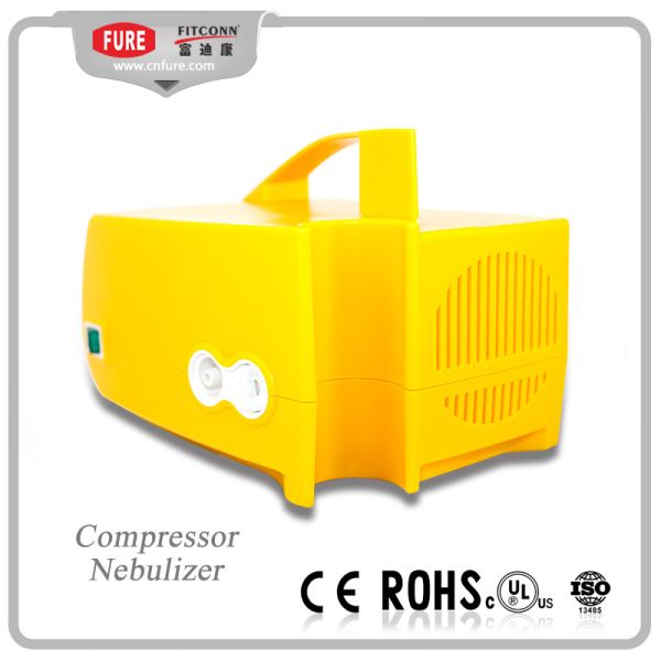 Aerosol Therapy Compressor Nebulizer Machine 12lpm Liter Flow  Range