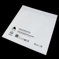 Sac biodégradable transparent de relief en gros de papier ciré d'auto-collant d'enveloppe de Mini Semi Disposable Self Seal