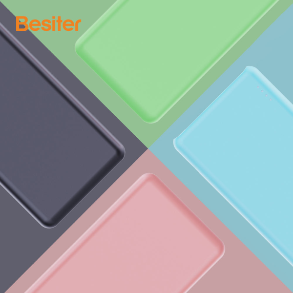 BST-005N Mini Power Bank Portable Charger Small Lightweight External Battery Pack Suitable for Smartphones Tablets and USB Devices