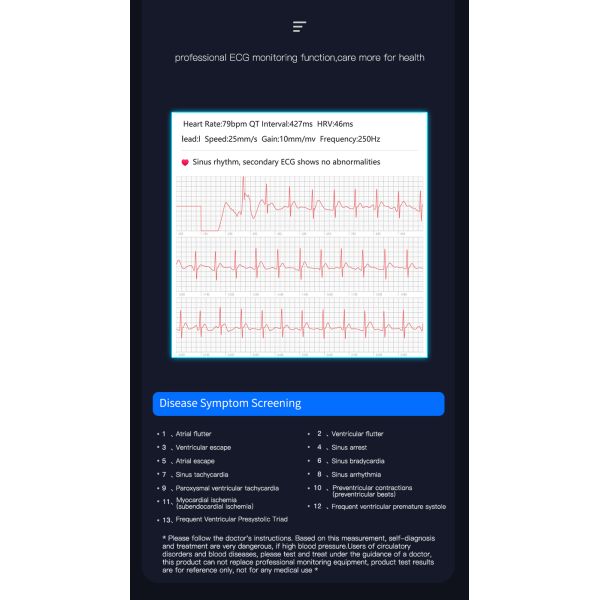 Мужчины Девушки 1,14-дюймовый сенсорный экран Спортивные часы Аккумулятор IP67 Водонепроницаемый