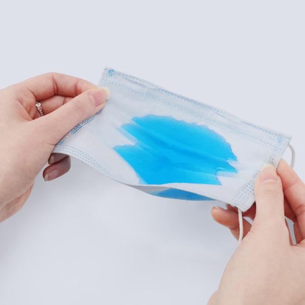 3 Ply Disposable Fabric Surgical Face Mask , Anti Virus Face Mask CE/FDA Approved
