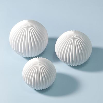 50g Skin Care Cream Jar Sphere Shape Cosmetic Plastic Jars Customized For Packaging