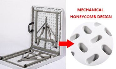 6ft Lightweight Round Outdoor Table And Chairs White Plastic Rectangular Folding Table