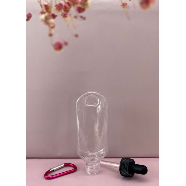 60ML Plastic Dropper Bottle Cosmetic Portable Travel Kit Bottles Lotion Water Container for Travel