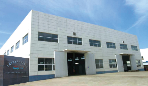 ICEMA Углеродистая сталь Лед бритый раздавленный свежий хранение для продуктовых магазинов