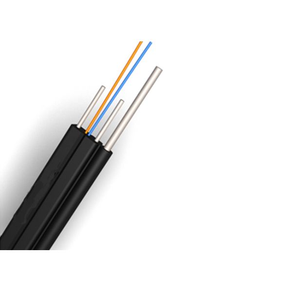 Self Supporting with FRP OR Steel Messenger G657A1 OR G657A2 FTTH Outdoor Cable