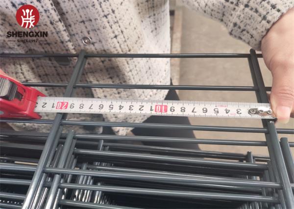 Anti Corrosion Length 1.8m Double Wire Fence Farm Wire Fence
