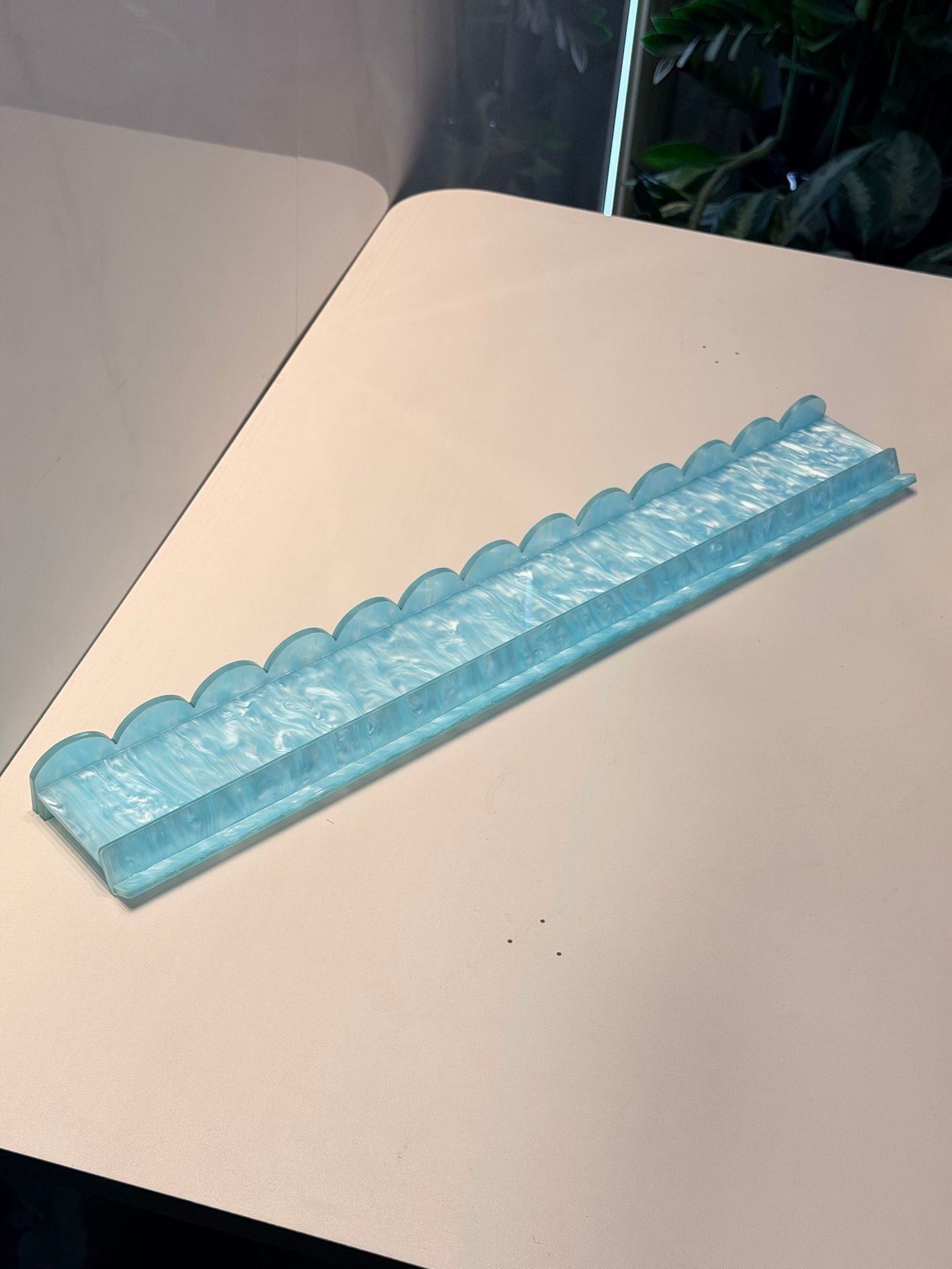 Custom Acrylic Mahjong Tile Pusher Rack — Thickened Mahjong Tile Holder, Magnetic Design, Factory Bulk Supply