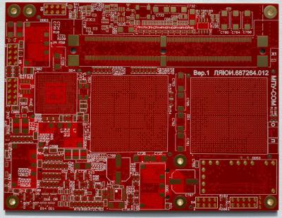 Material alto do conjunto CTI da placa de circuito impresso do PWB para a aplicação do dispositivo eletrónico
