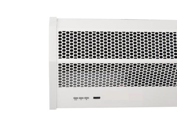 2024Factory Compact Overhead Door Air Curtains With PTC Electric Heater
