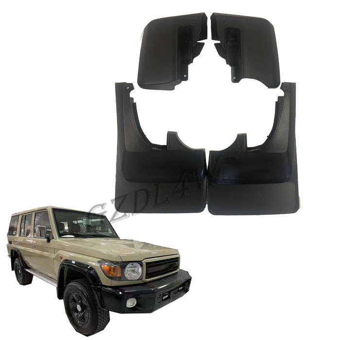 Mudguards брызговиков пирофакелов обвайзера щитков грязи аксессуаров 3.0mm автомобиля для LC76