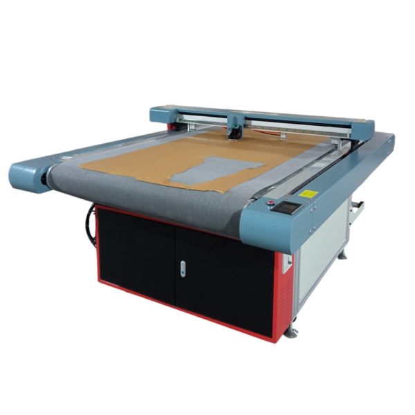 Labor Saving Inkjet Flatbed Cutting Plotter with Automatic Roller and HP45 Ink Type