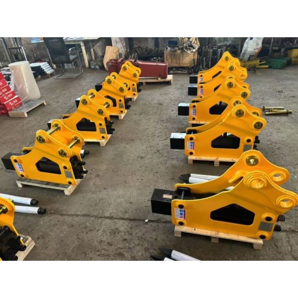 Des marteaux de rupture hydraulique de type côté / crayon pour les excavatrices Caterpillar/Komatsu/Kobelco/Hyundai/Volvo/Liebherr