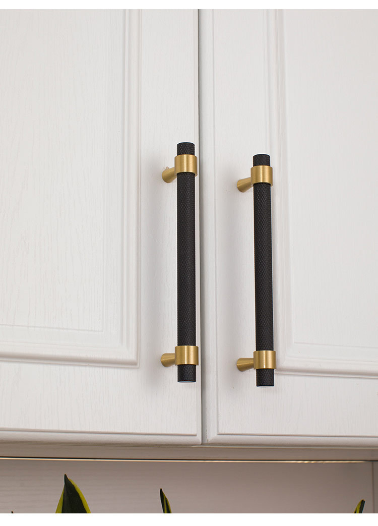 Modern Single Hole Copper Handle Wardrobe Cabinet Light Luxury Gold Mesh Brass Shoe Drawer Factory Wholesale